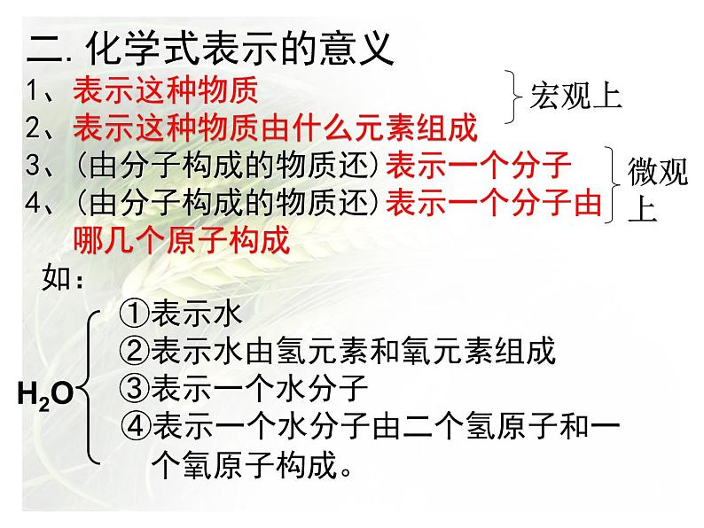 人教版九年级化学上册第4单元课题4 化学式与化合价第一课时第6页