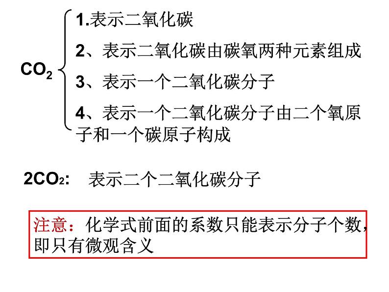 人教版九年级化学上册第4单元课题4 化学式与化合价第一课时第7页