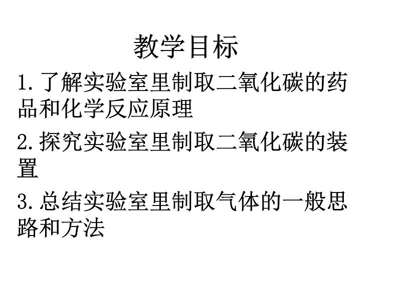 九年级化学上册课件：6.2二氧化碳制取的研究(共17张PPT)第2页