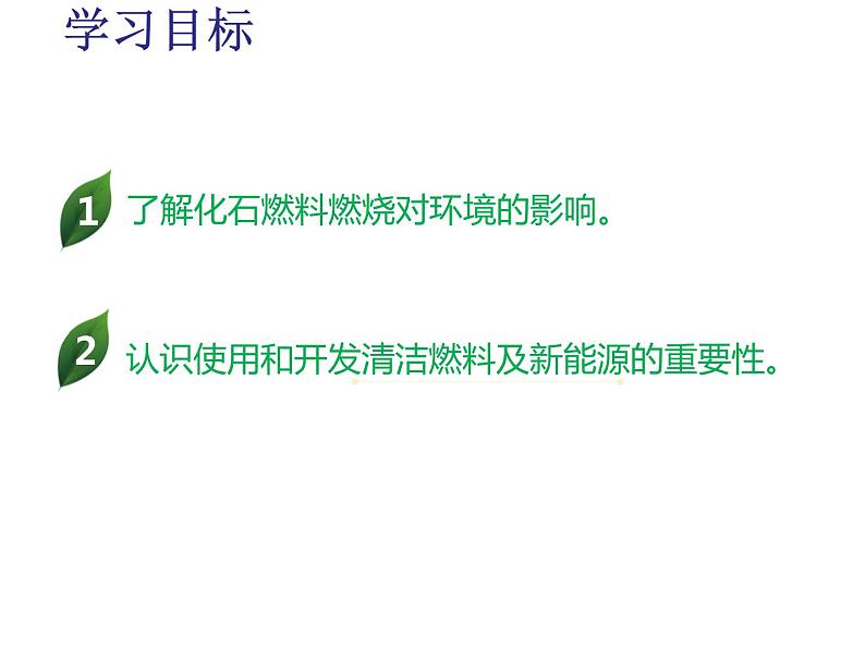 九年级上学期化学课件：7.2 燃料的合理利用与开发（第二课时）(共21张PPT)02