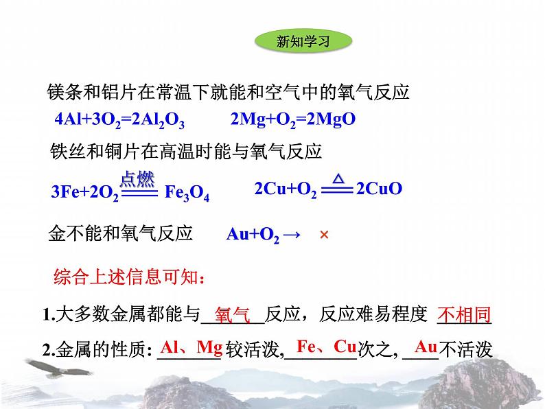 人教版九年级化学下册8.2金属的化学性质课件(共20张PPT)04