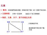 人教版化学九年级上册3.3 元素课件