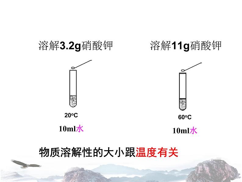 人教版九年级下册 9.2溶解度 第二课时(共28张PPT)第5页