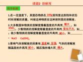人教版九年级下册9.2溶解度（2） (共24张PPT)