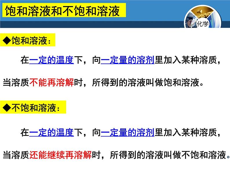 人教版化学九年级下册 第九单元 课题2 溶解度课件(共77张PPT)07