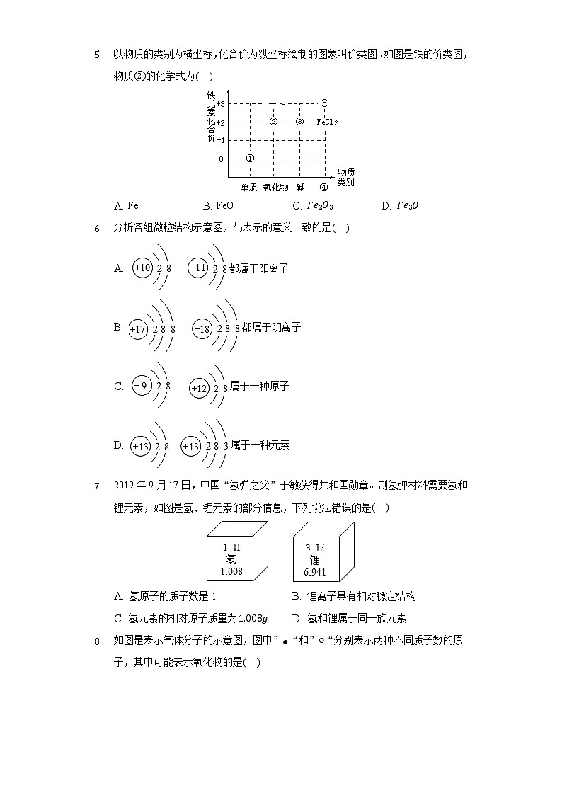2020-2021学年甘肃省兰州外国语学校九年级（上）期中化学试卷02