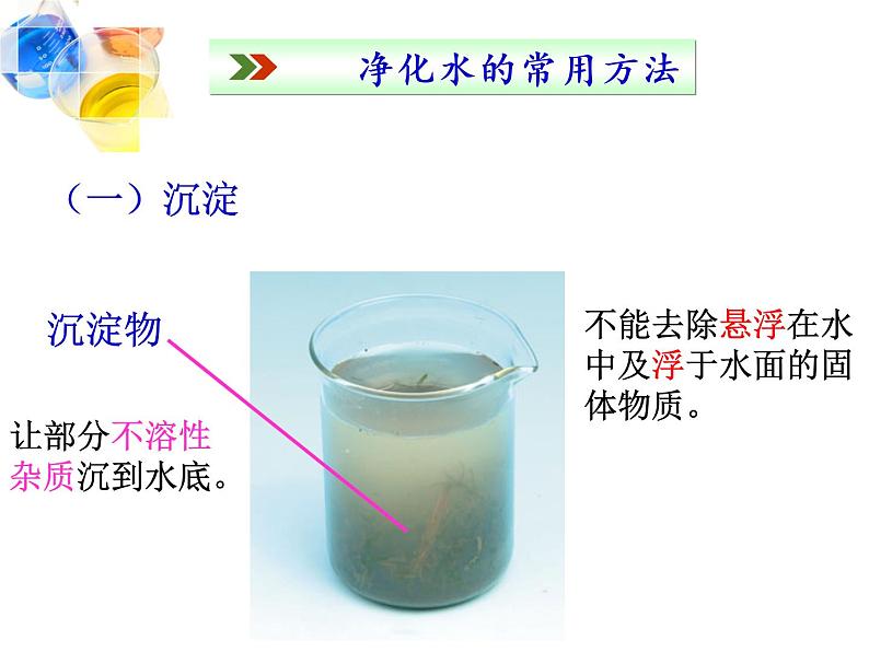 人教版九年级化学上册课件：4.2水的净化06