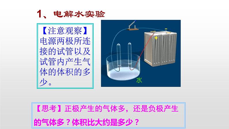 人教版九年级化学上册课件水的组成(共14张PPT)05