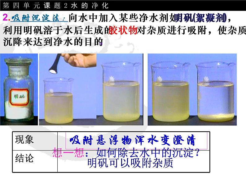 人教版九年级化学4.2.水的净化(上课)(共37张PPT)08