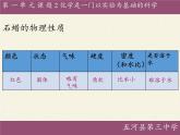 人教版九年级上册 化学 课件 1.2化学是一门以实验为基础的科学