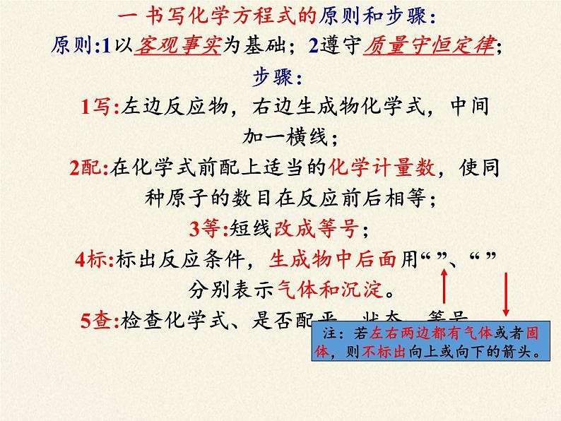 人教版九年级上册 化学 课件 5.2如何正确书写化学方程式06