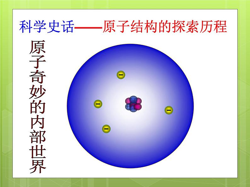 人教版九年级化学课件3.2原子的结构 (共49张PPT)02