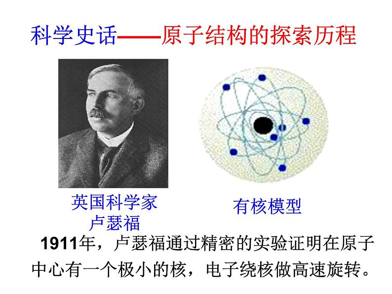 人教版九年级上册化学3.2 原子的结构 课件07