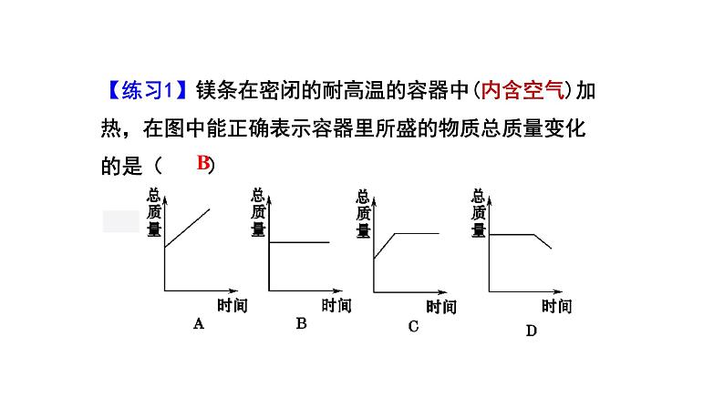 人教版九年级化学上册复习第五单元化学方程式复习课件06