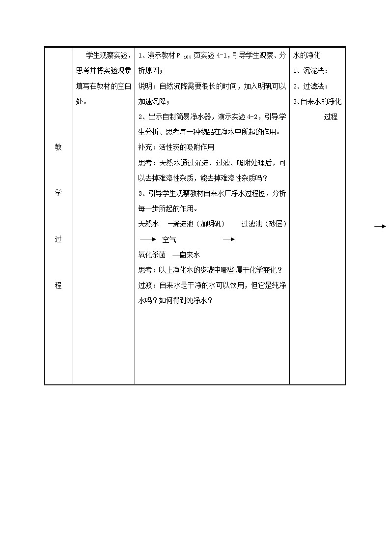 2020年粤教版九年级化学上册第4章 4.1我们的水资源第2课时 教案03