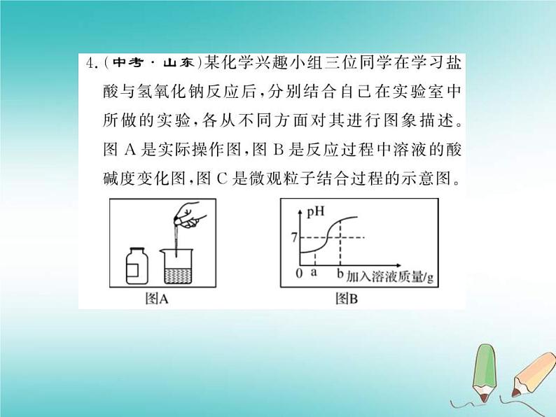 2020年沪教版九年级化学全册专题6中和反应及其探究 习题课件07