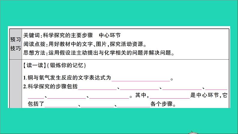 九年级化学上册第一章大家都来学化学作业课件打包10套新版粤教版02
