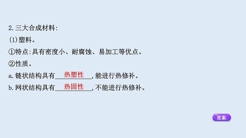 2020-2021学年人教版九年级化学下册教学课件12.3  有机合成材料(PPT版)共40张06