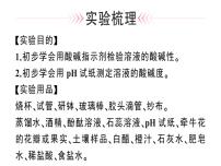 人教版九年级下册实验活动7 溶液酸碱性的检验习题ppt课件