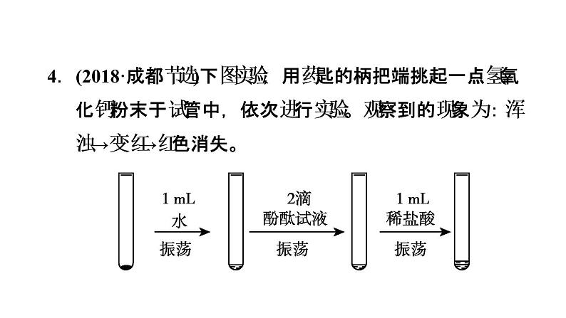 2020春人教版九年级下册化学习题课件：第十单元 实验活动6 酸、碱的化学性质(共25张PPT)08