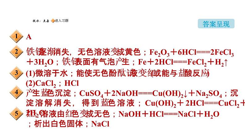 2020春人教版九年级下册化学习题课件：实验活动6 酸、碱的化学性质(共30张PPT)02