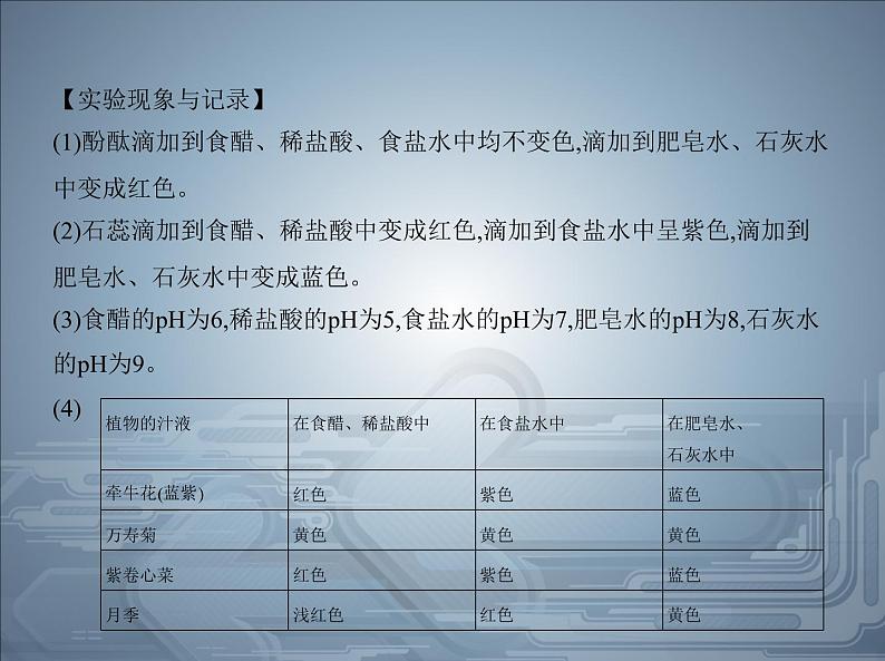 2020人教版九年级化学下册课件：第十单元实验活动7溶液酸碱性的检验(共29张PPT)04