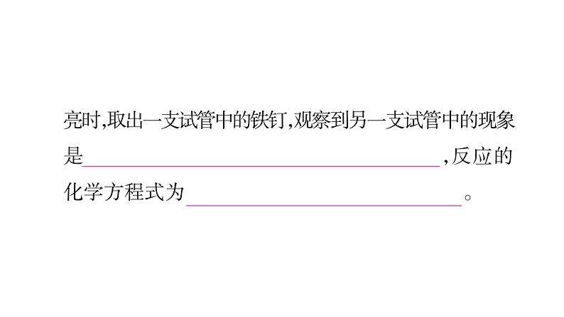 2020年人教版（广西）九年级下册化学作业课件：第10单元 实验活动6 酸、碱的化学性质(共34张PPT)04