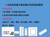 人教版初中化学九年级下册 实验活动5一定溶质质量分数的氯化钠溶液的配制课件（21张PPT）