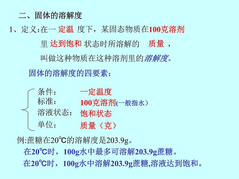 人教版初中化学九下9.2 溶解度 第二课时课件 (1)第5页