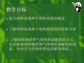 人教版初中化学九下9.2 溶解度 第二课时课件