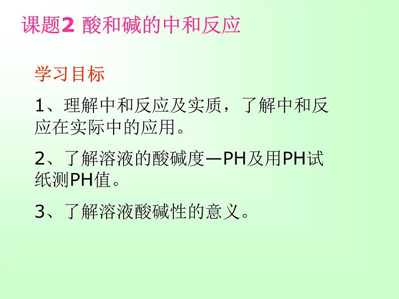 人教版初中化学九下10.2 酸和碱的中和反应 课件  (2)01