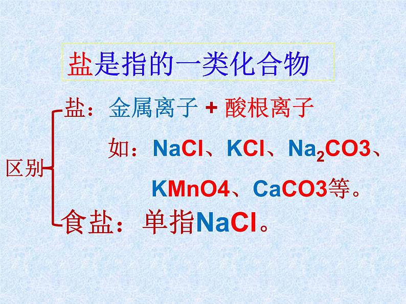 人教版初中化学九下11.1 生活中常见的盐 第一课时课件03