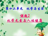 人教版初中化学九下12.2 化学元素与人体健康 课件