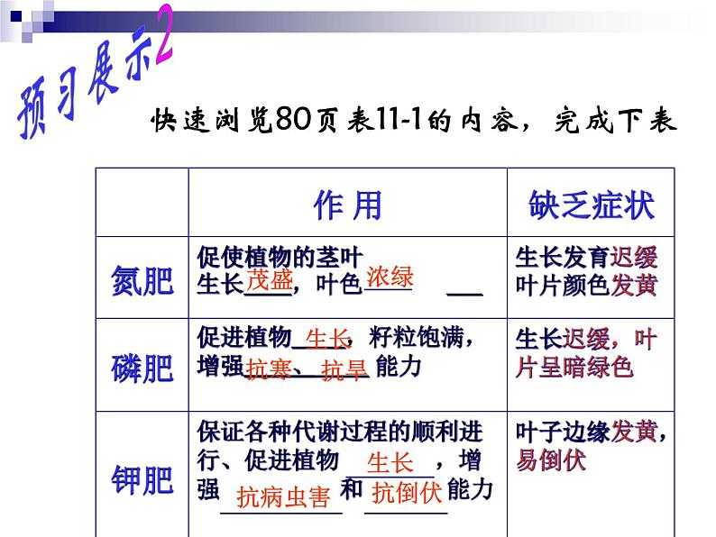 人教版初中化学九下11.2 化学肥料 课件07