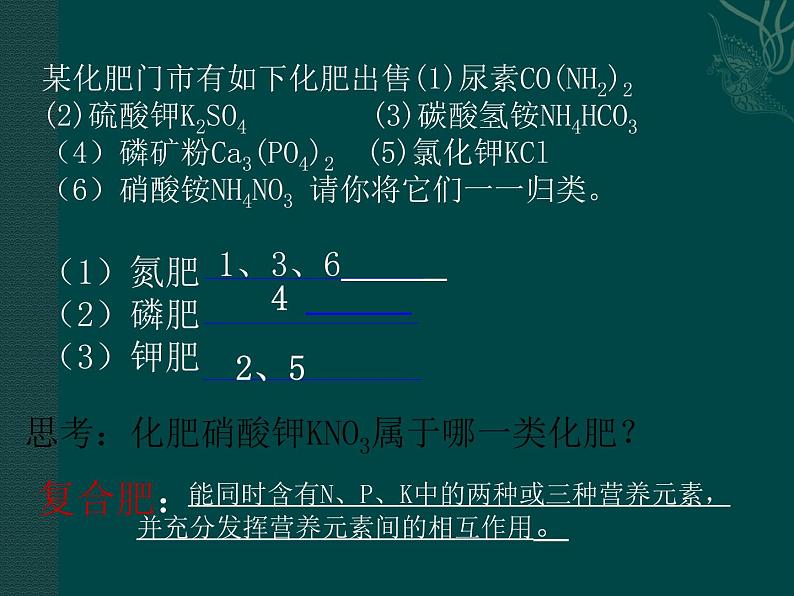 人教版初中化学九下11.2 化学肥料 课件  (2)06