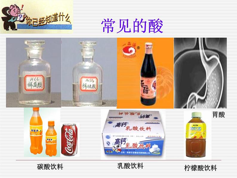 人教版初中化学九下10.1 常见的酸和碱 课件02