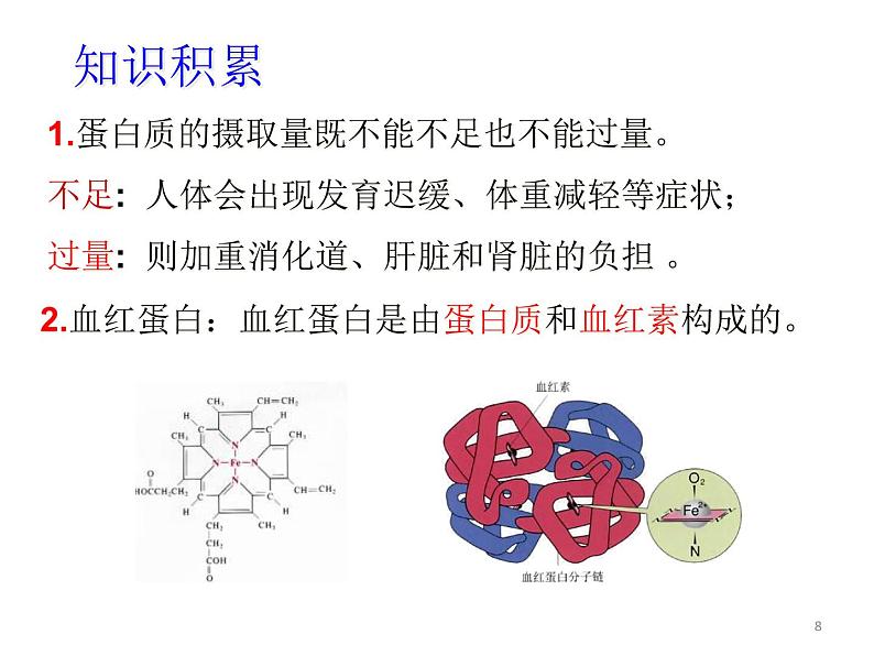 人教版化学九下12.1 人类重要的营养物质 课堂教学课件第8页