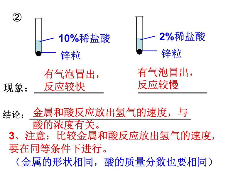 人教版九年级下册化学第八单元 课题2 金属的化学性质(2) 课件07