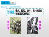 人教版九年级下册化学第八单元课题3金属资源的利用和保护实验活动4  金属的物理性质和某些化学性质 (共23张PPT)