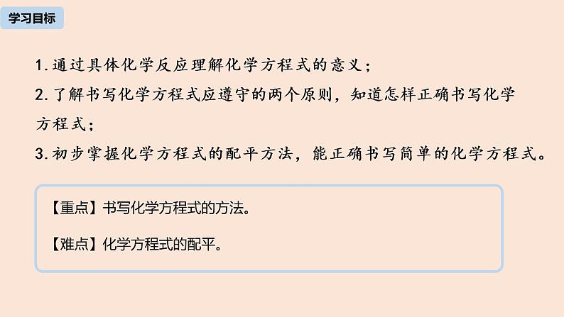 初中化学人教版九年级（上册）第5单元 课题2 如何正确书写化学方程式课件02