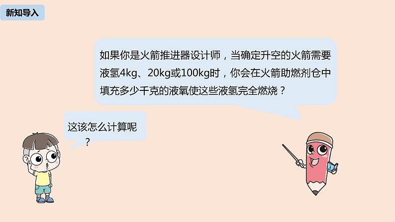 初中化学人教版九年级（上册）第5单元 课题3 利用化学方程式的简单计算(第一课时)课件04