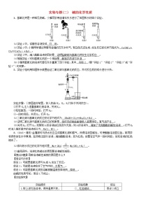 九年级下册第十单元 酸和碱综合与测试精品练习