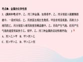 九年级化学下册第八单元金属和金属材料单元考点训练与重难点突破课件新版新人教版