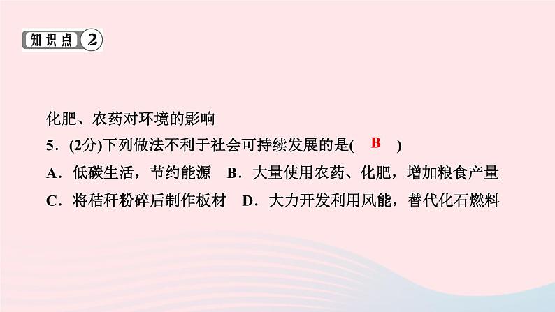 九年级化学下册第十一单元盐化肥课题2化学肥料作业课件新版新人教版第5页