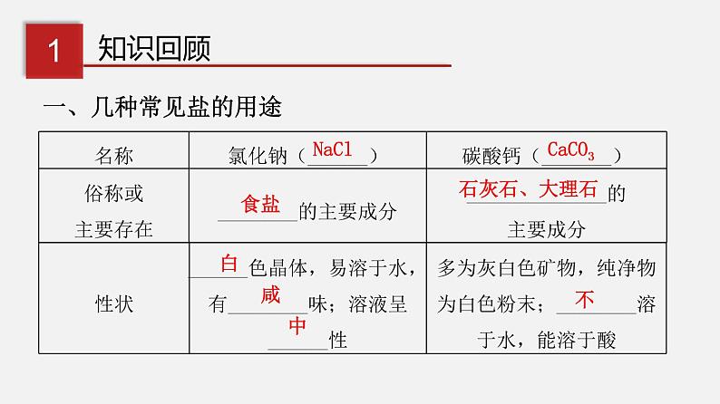 8.4.2 盐的化学性质 复分解反应发生的条件（讲）-2019-2020学年九年级化学下册同步精品课堂（科粤版）(共31张PPT)03