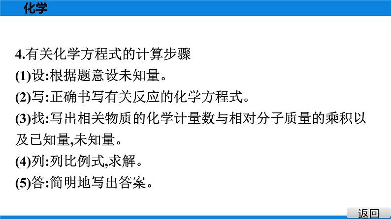 备战2021广东中考化学课堂教本第三部分 考点十六 质量守恒定律及其应用　化学方程式 试卷课件06