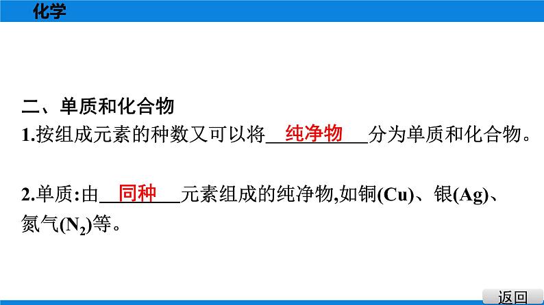 备战2021广东中考化学课堂教本第二部分 考点十二 物质的分类 课件03