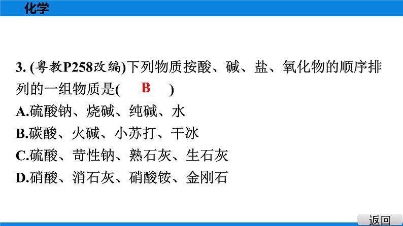 备战2021广东中考化学课堂教本第二部分 考点十二 物质的分类 课件08