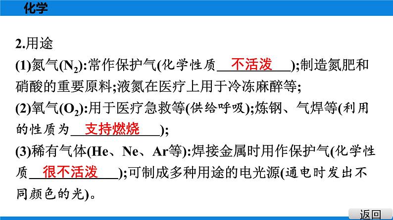 备战2021广东中考化学课堂教本第一部分 考点一 我们周围的空气 课件03