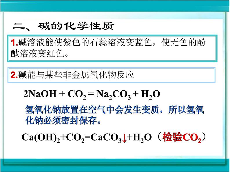 人教版化学九年级下册常见的酸和碱 课件PPT第6页